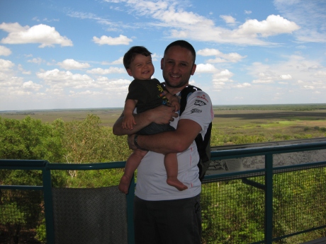 Pok and Daddy in the NT