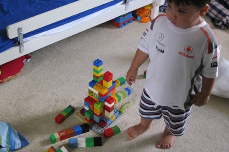Lego Duplo Burj Khalifa - Crash