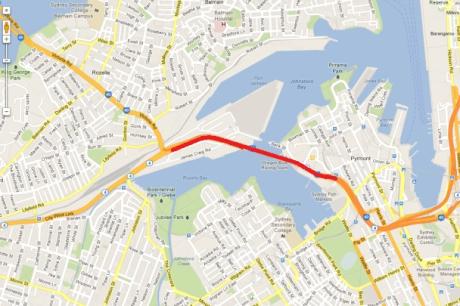 ANZAC Bridge - Google Maps