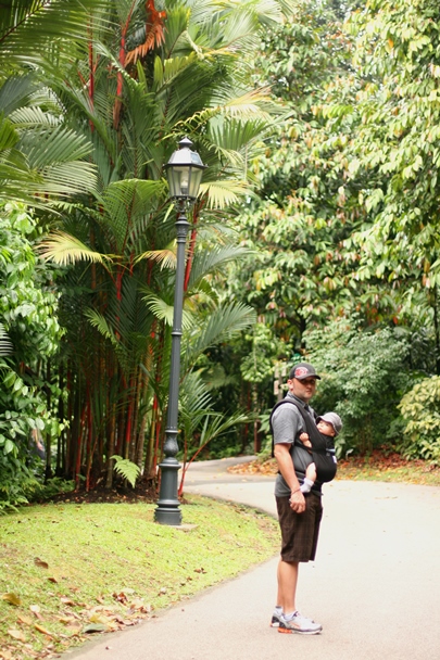 Singapore Botanic Gardens - Dad and Pok